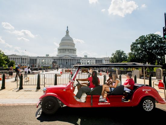 電動カートで巡るワシントンD.C.観光ツアー　主要スポットを効率よく堪能＜2時間／英語ガイド＞