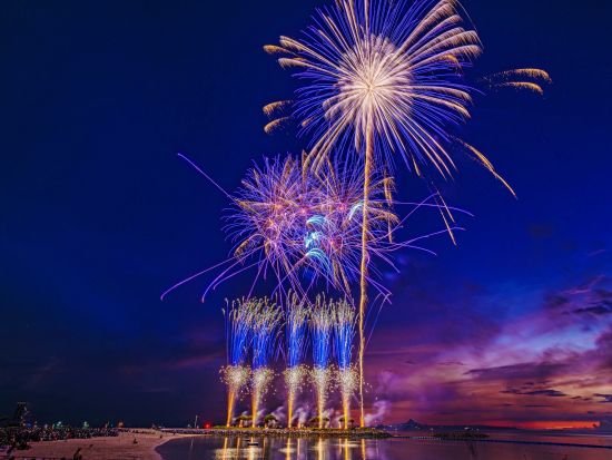 海洋博美ら海花火大会2026日帰りバスツアー 有料エリア自由席チケット付 ＜7月4日／与那原発・西崎発・読谷発＞