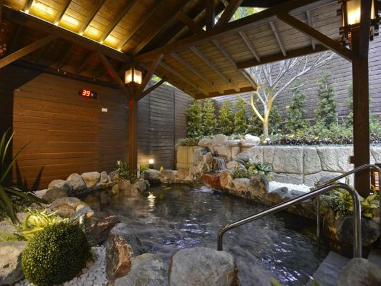 北投温泉「ザ・ガイアホテル台北（大地北投奇岩温泉酒店）」入浴券 or スパエリア　事前予約サービス＜シャトルバス無料送迎付き＞