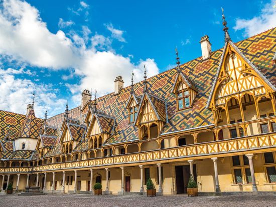 Courtyard of Hotel Dieu_shutterstock_551461795
