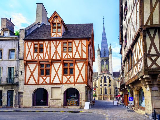 Old town of Dijon, Burgundy_pixta_50337300_M