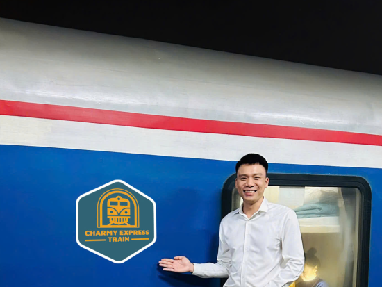 【寝台列車】ドンホイ発 ⇒ ハノイき