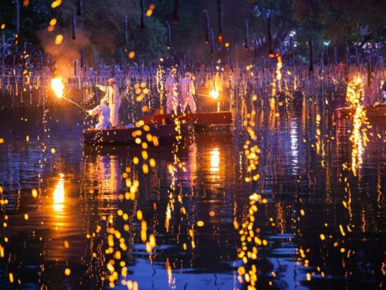 咸安落火ノリ祭り 2026　韓国伝統のファイヤーショー