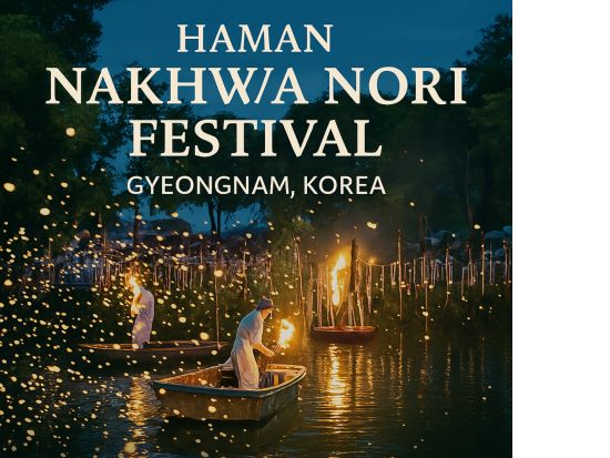 咸安落火ノリ祭り 2026　韓国伝統のファイヤーショー