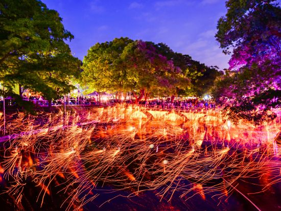 咸安落火ノリ祭り 2026　韓国伝統のファイヤーショー