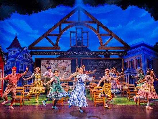 Isabelle McCalla and the Company of Schmigadoon