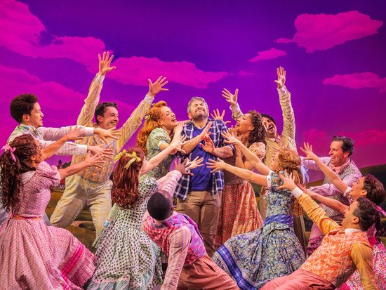 Alex Brightman and the Company of Schmigadoon
