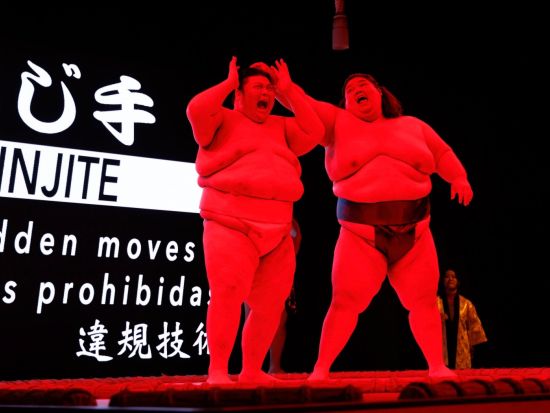 THE SUMO HALL 日楽座 OSAKA Sumo Show＜お弁当付き／英語＞