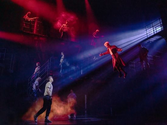 THE LOST BOYS - LJ Benet, Ali Louis Bourzgui, and Company - Photo by Matthew Murphy, 2026