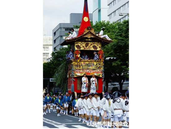 「京都 祇園祭」山鉾巡行 有料観覧席＜前祭（7月17日）・後祭（7月24日）＞