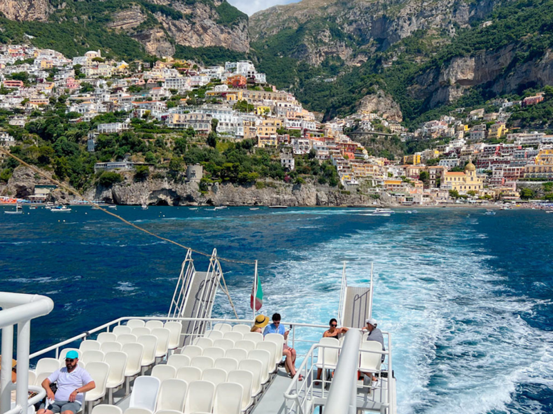 Ferry from Positano to Salerno