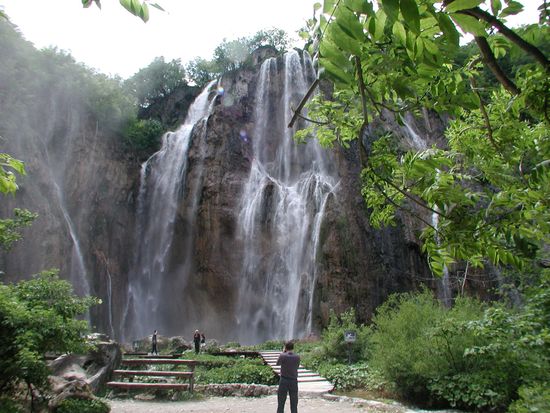 National Park Plitvice Great Cascade