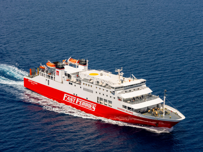 Ferry from Athens to Serifos