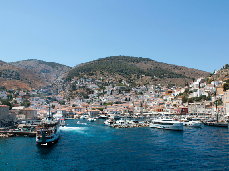 Ferry from Hydra to Athens