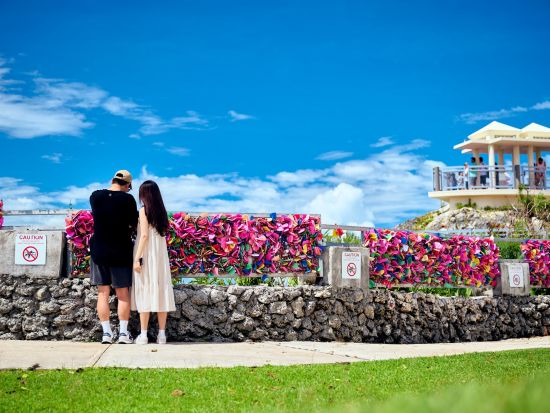 【VELTRA限定】グアム島内観光ツアー　恋人岬やピンクウォールなどの人気写真映えスポットを網羅！ ＜英語ドライバー／デュシ タニ グアム リゾート解散＞