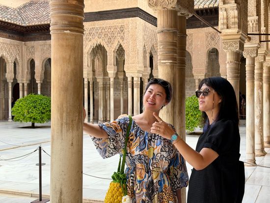8 the-touring-pandas-granada-alhambra-guided-tour-columns