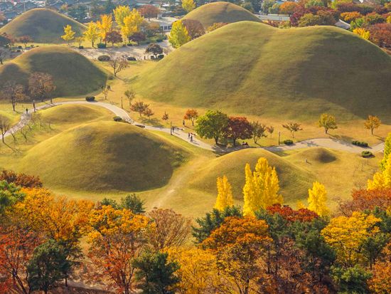 【10月26日～11月22日限定】慶州の紅葉スポット巡りツアー　普門観光団地＋ 慶州歴史地区＜1日／1名参加OK／選べる出発地／英語ガイド／釜山発＞の写真3