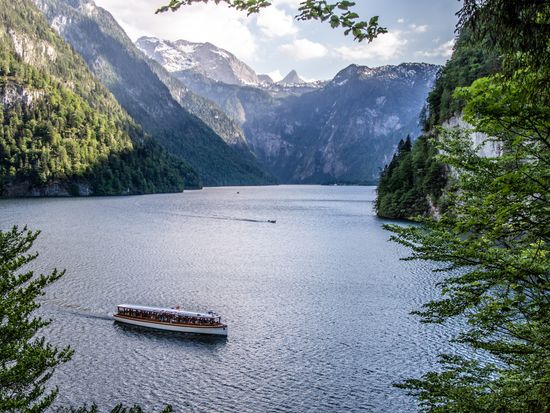 Blick vom Malerwinkel über den Königssee