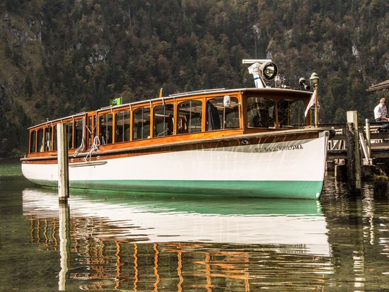Elektroboot der Königsseeschifffahrt