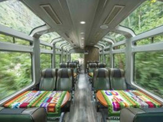 【バス＋マチュピチュ鉄道】クスコ ⇒ マチュピチュ
