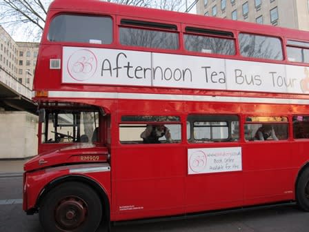 London Afternoon Tea Bus Tour On A Vintage Double Decker Tours ...