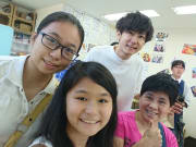 With the nice teacher :)
