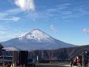 风和日丽的富士山