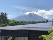 大方露臉的富士山