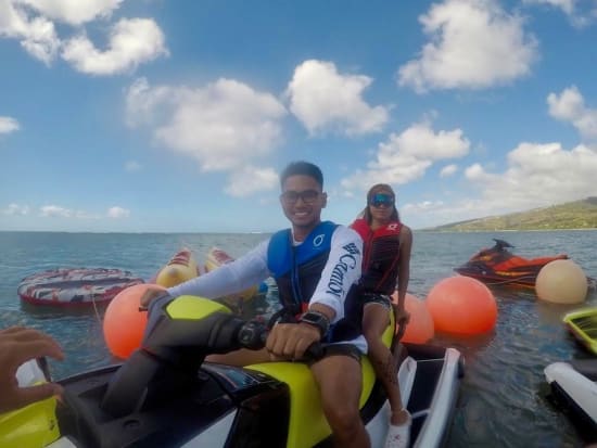 Hawaii Jet Ski Ride Adventure at Maunalua Bay - H2O Sports tours,  activities, fun things to do in Oahu(Hawaii)｜VELTRA
